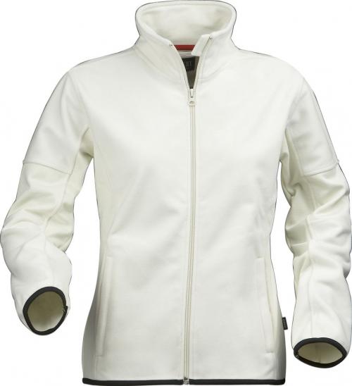 Куртка флисовая женская Sarasota, белая с оттенком слоновой кости