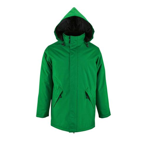 Куртка на стеганой подкладке Robyn зеленая, размер 4XL