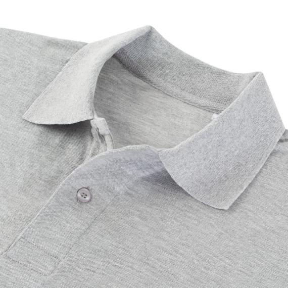 Рубашка поло мужская Virma Premium, серый меланж, размер L