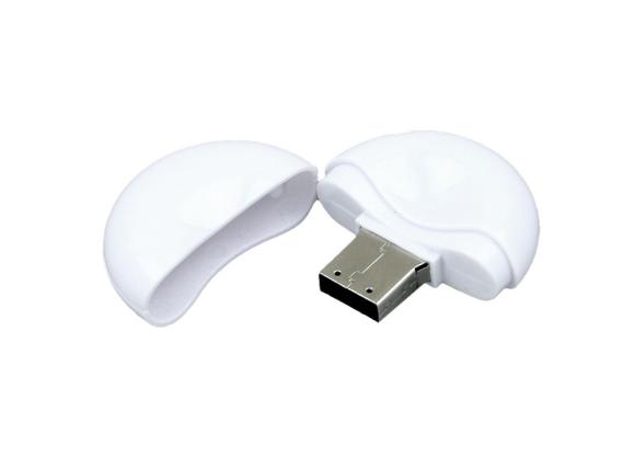 USB 2.0- флешка промо на 64 Гб круглой формы