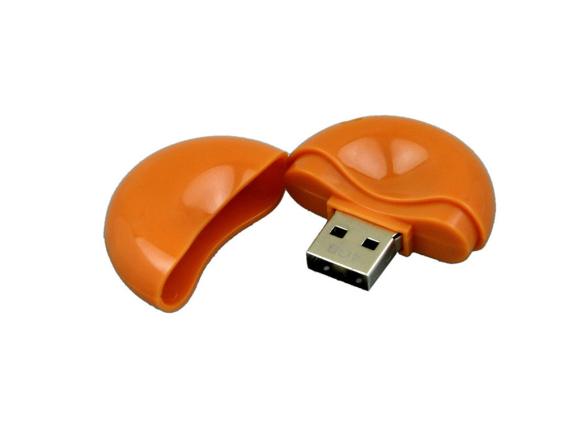 USB 2.0- флешка промо на 8 Гб круглой формы