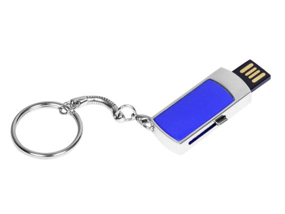 USB 2.0- флешка на 16 Гб с выдвижным механизмом и мини чипом