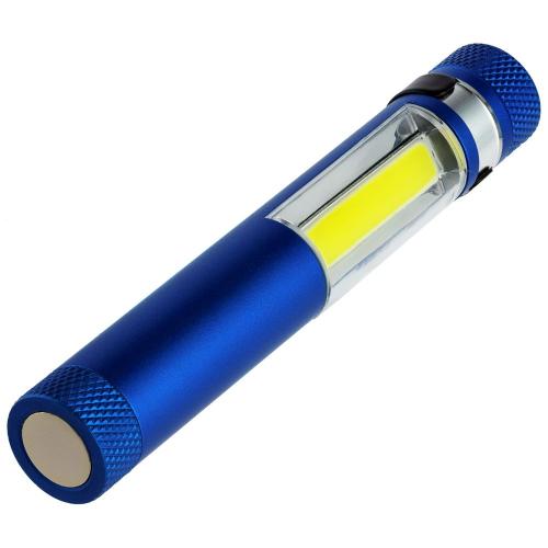 Фонарик-факел LightStream, малый, синий