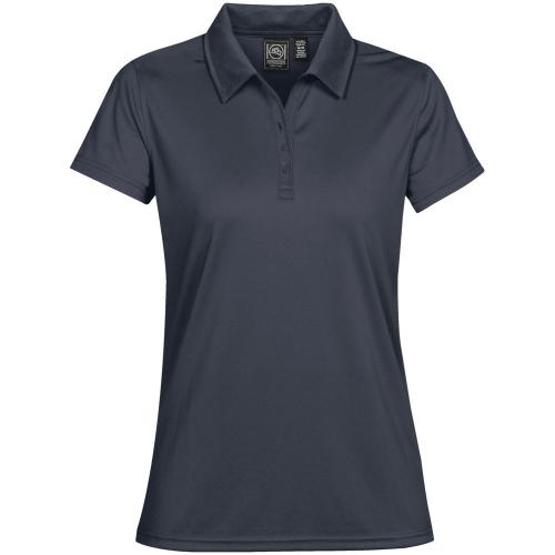 Рубашка поло женская Eclipse H2X-Dry темно-синяя, размер XL