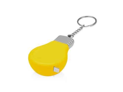 Брелок-рулетка для ключей «Лампочка», 1м