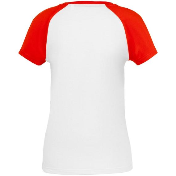 Футболка женская «Ищи суть», белая с красным, размер M