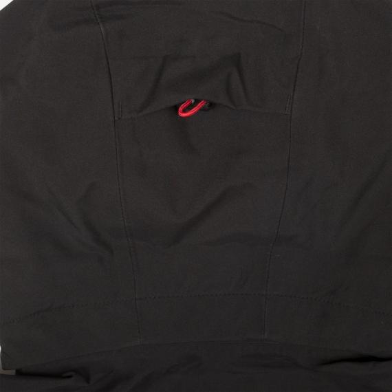Куртка софтшелл мужская Patrol черная с красным, размер 3XL