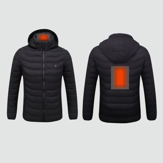 Куртка с подогревом Thermalli Chamonix темно-синяя, размер S