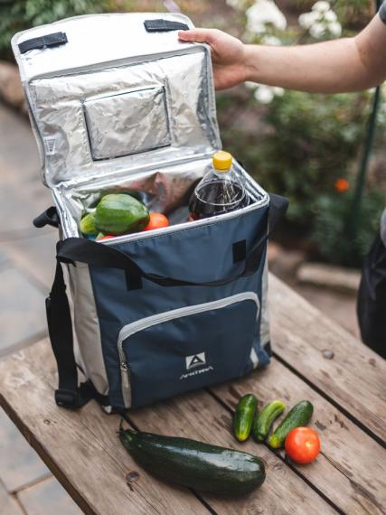 Сумка-холодильник с люком «Арктика», L, синяя