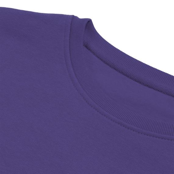 Свитшот унисекс BNC Organic, фиолетовый, размер L
