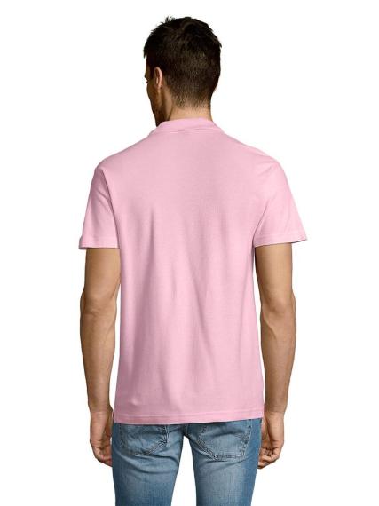 Рубашка поло мужская Summer 170 розовая, размер M