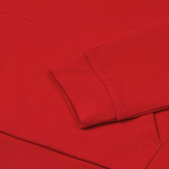 Толстовка на молнии с капюшоном Unit Siverga Heavy красная, размер S