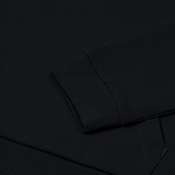 Толстовка на молнии с капюшоном Unit Siverga Heavy черная, размер 4XL