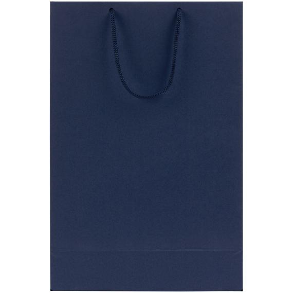 Пакет бумажный Porta, средний, темно-синий