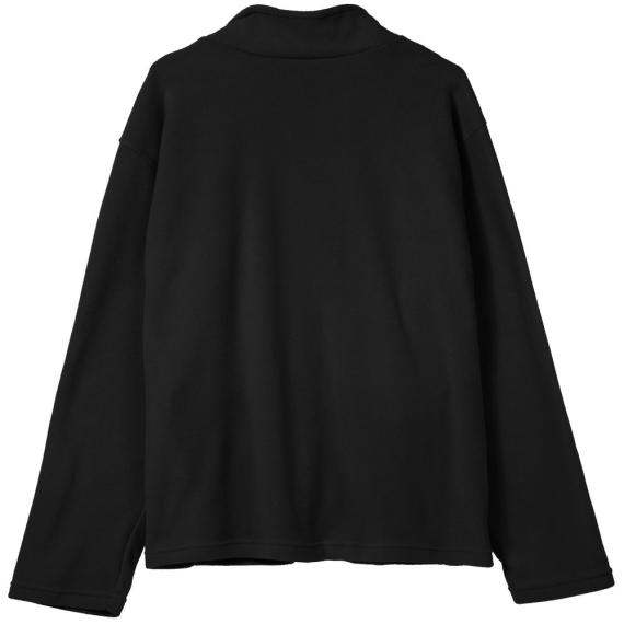 Куртка флисовая унисекс Manakin, черная, размер M/L
