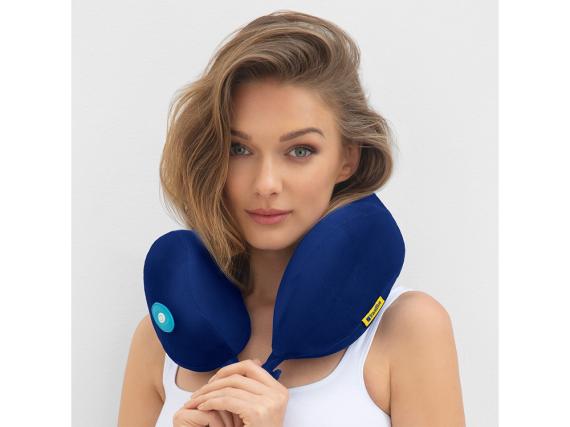 Подушка для путешествий со встроенным массажером «Massage Tranquility Pillow»