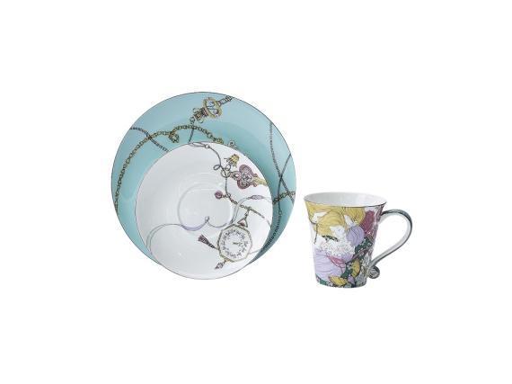 Набор чашка и блюдце «TEA SET ALICE»