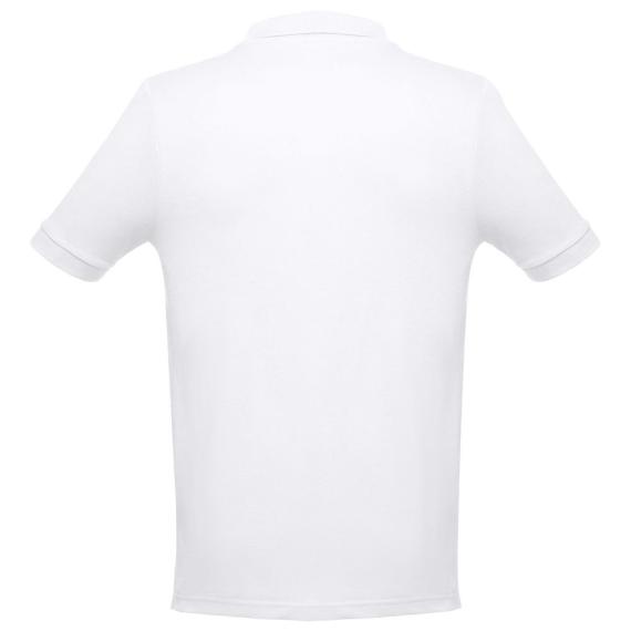 Рубашка поло мужская Adam, белая, размер S