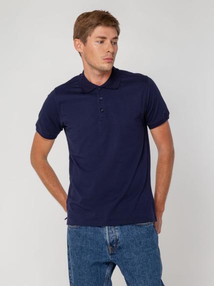 Рубашка поло мужская Virma Stretch, темно-синяя, размер XXL