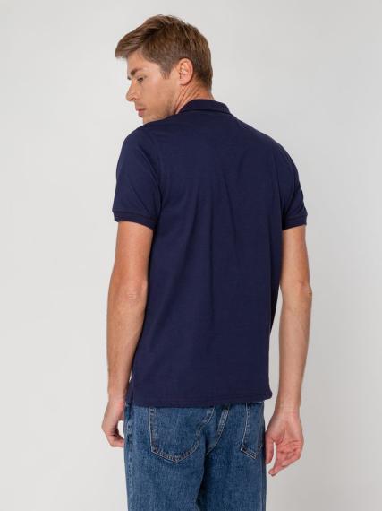 Рубашка поло мужская Virma Stretch, темно-синяя, размер S