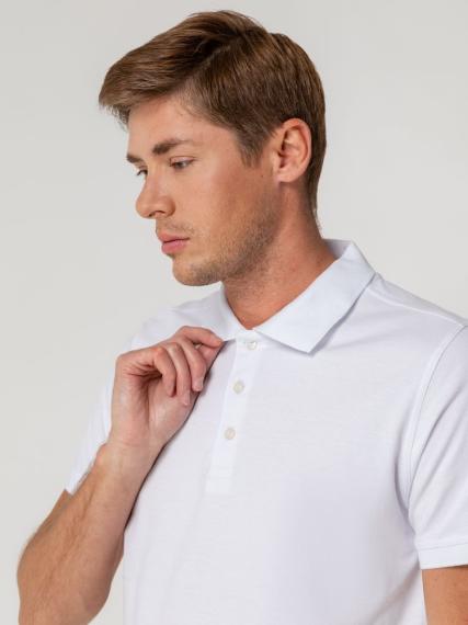 Рубашка поло мужская Virma Stretch, белая, размер M