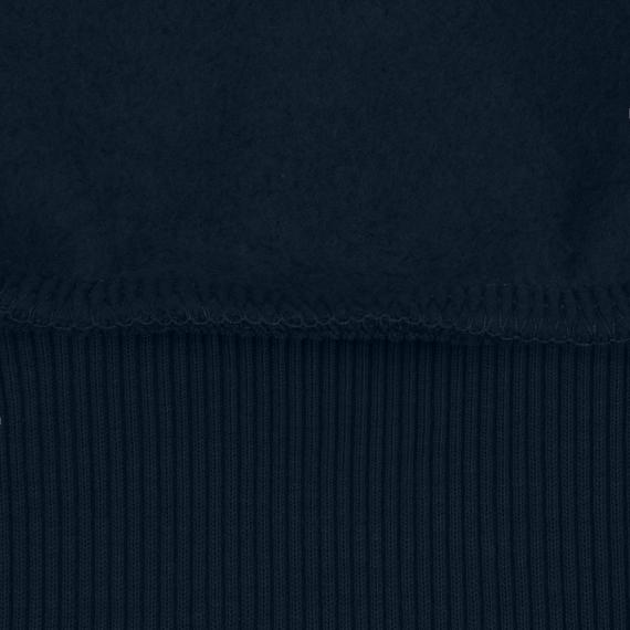 Толстовка на молнии с капюшоном Unit Siverga Heavy темно-синяя, размер 4XL