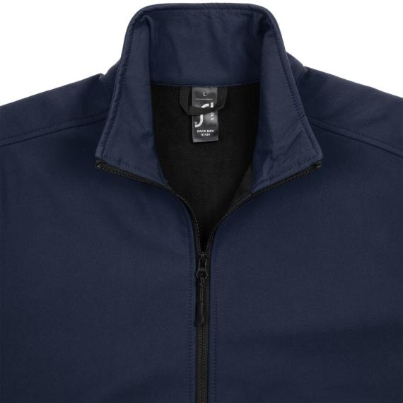 Куртка софтшелл мужская Race Men темно-синяя, размер XL