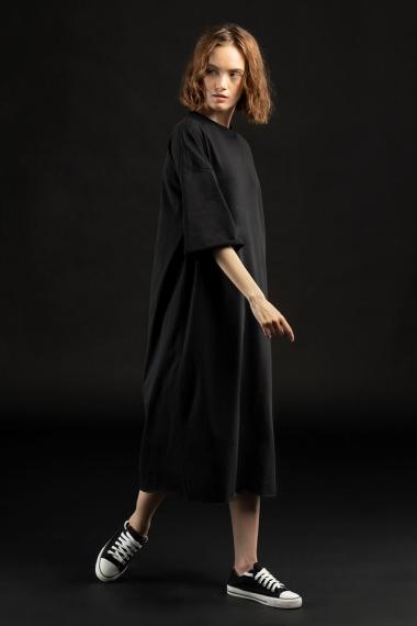 Платье D2, черное, размер XL/XXL