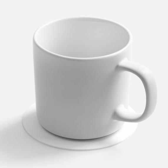 Костер Costero, круглый, белый