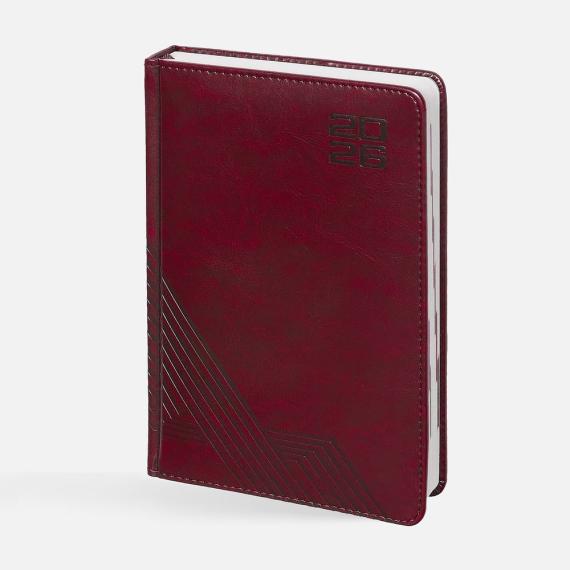 Ежедневник Faro, датированный, бордовый