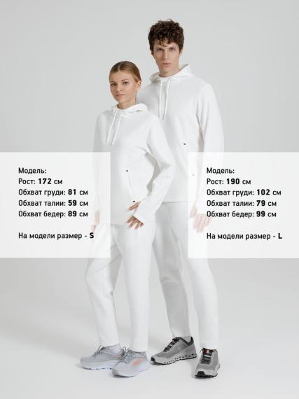 Худи унисекс Begi, молочно-белое, размер XS