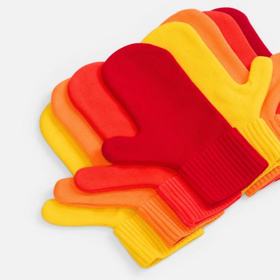 Варежки Yong, оранжевые, размер S/M