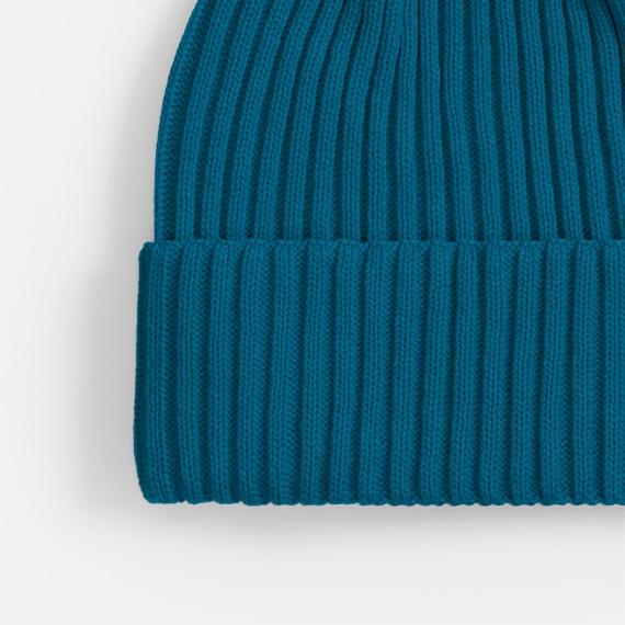 Шапка Yong, темно-синяя (лазурная)