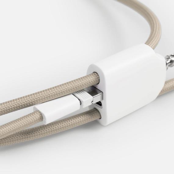 Кабель-ланьярд energyFlex Pro, серый