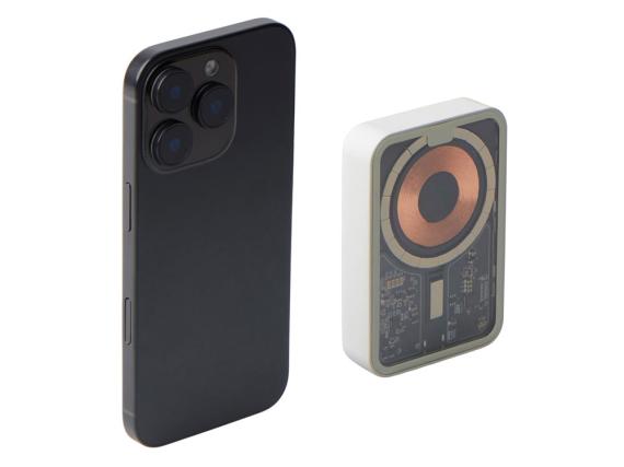 Беспроводной магнитный внешний аккумулятор с QC\PD «MagnifIQ», 10000 мАч, 15 Вт