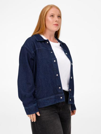 Куртка джинсовая O1, черная, размер M/L