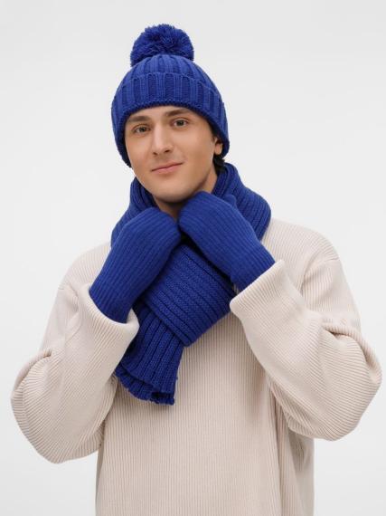 Варежки HappyGo, синие, размер S/M