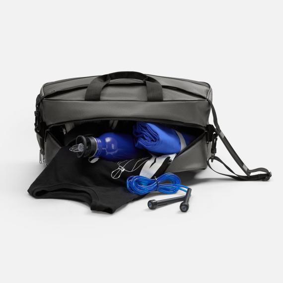 Спортивная сумка Atlantes, серая с черным