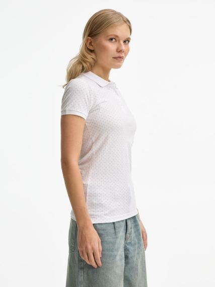 Рубашка поло женская Brandy Women белый/темно-синий, размер XL