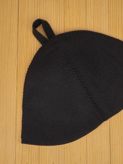 Банная шапка Heat Off, черная