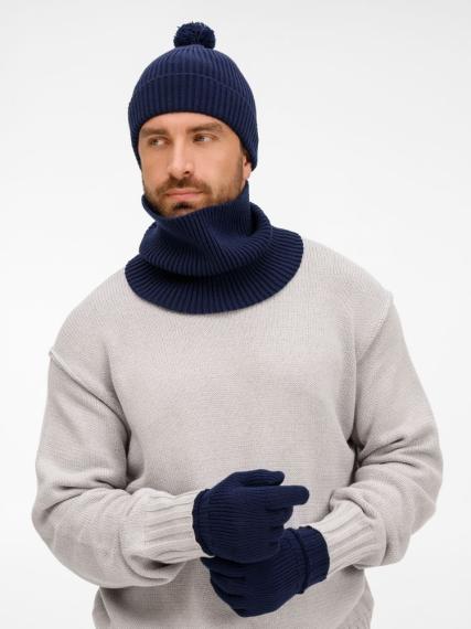 Перчатки Catch Match, темно-синие, размер S/M