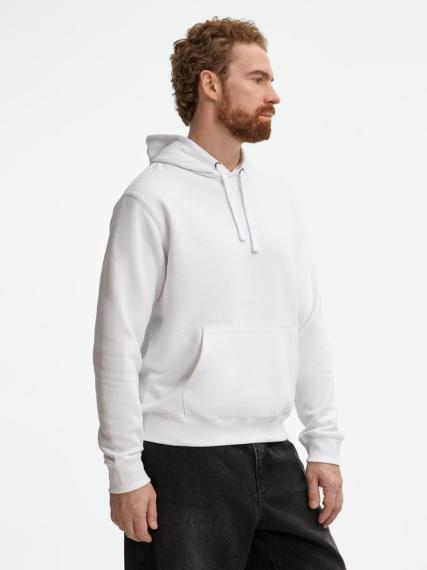 Толстовка унисекс Spencer белая, размер 3XL