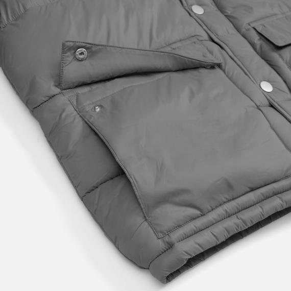 Куртка Ben Mac, серая, размер 3XL