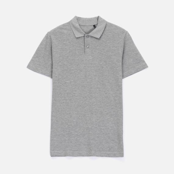 Рубашка поло унисекс Pulse, серый меланж, размер XL