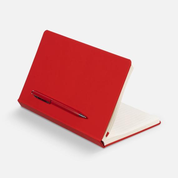 Ежедневник Magnet Shall с ручкой, красный