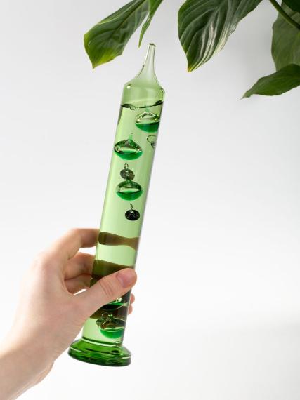 Термометр стеклянный «Галилео», зеленый