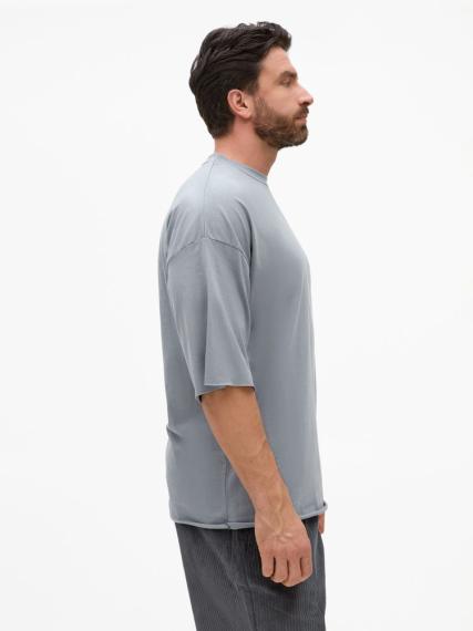 Футболка унисекс T1, серая, размер XL/XXL