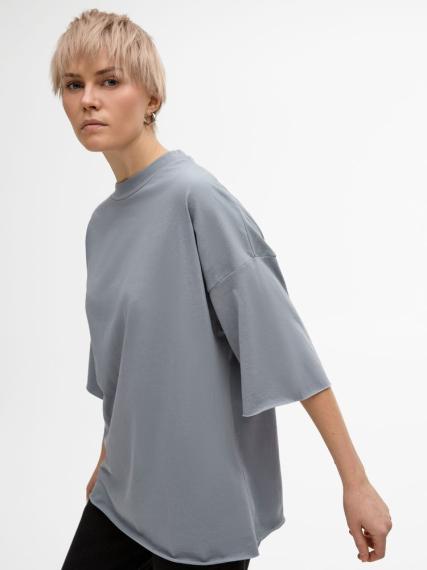 Футболка унисекс T1, серая, размер XL/XXL