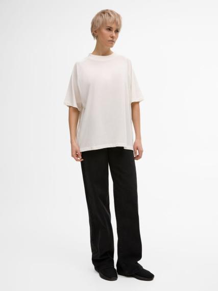 Футболка унисекс T2, молочно-белая, размер XS/S