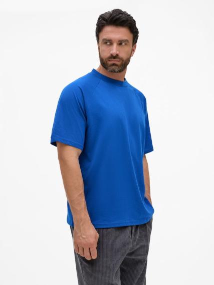 Футболка унисекс T2, синяя, размер XL/XXL